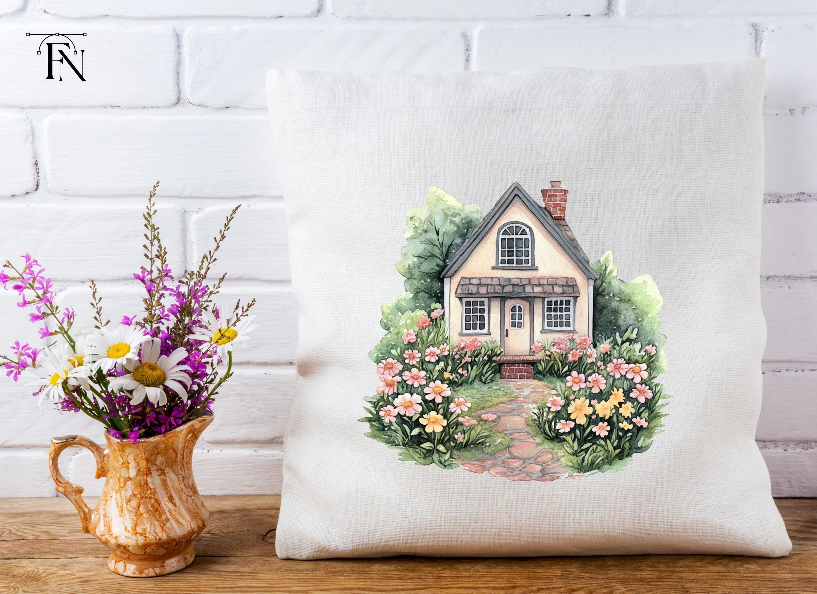 Charming Cottage Clipart Bundle
