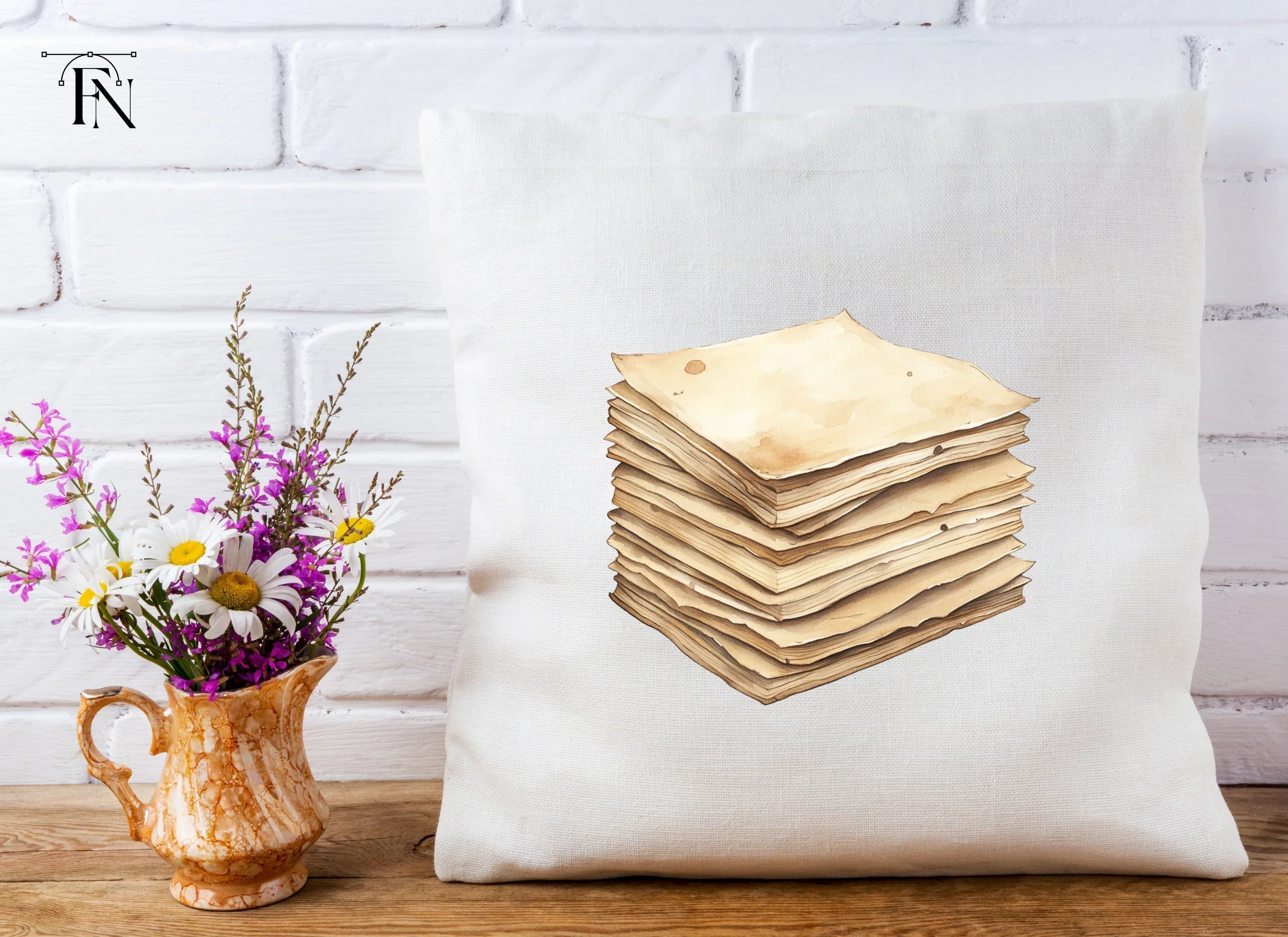 Vintage Stacked Clipart Bundle