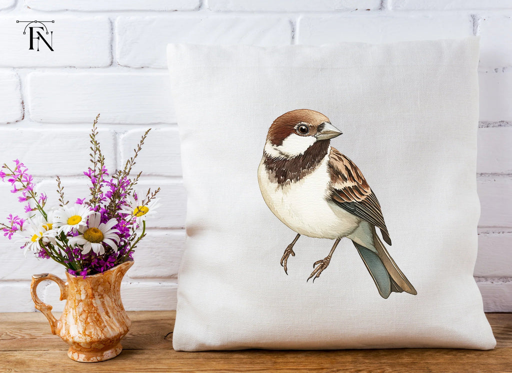 House Sparrow Bird Clipart Bundle