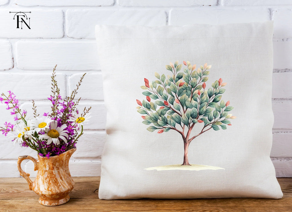 Green Tree Illustration Clipart Bundle