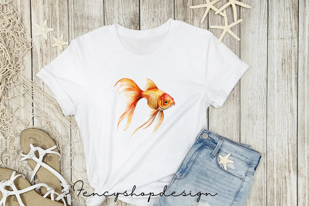 Goldfish Clipart Bundle