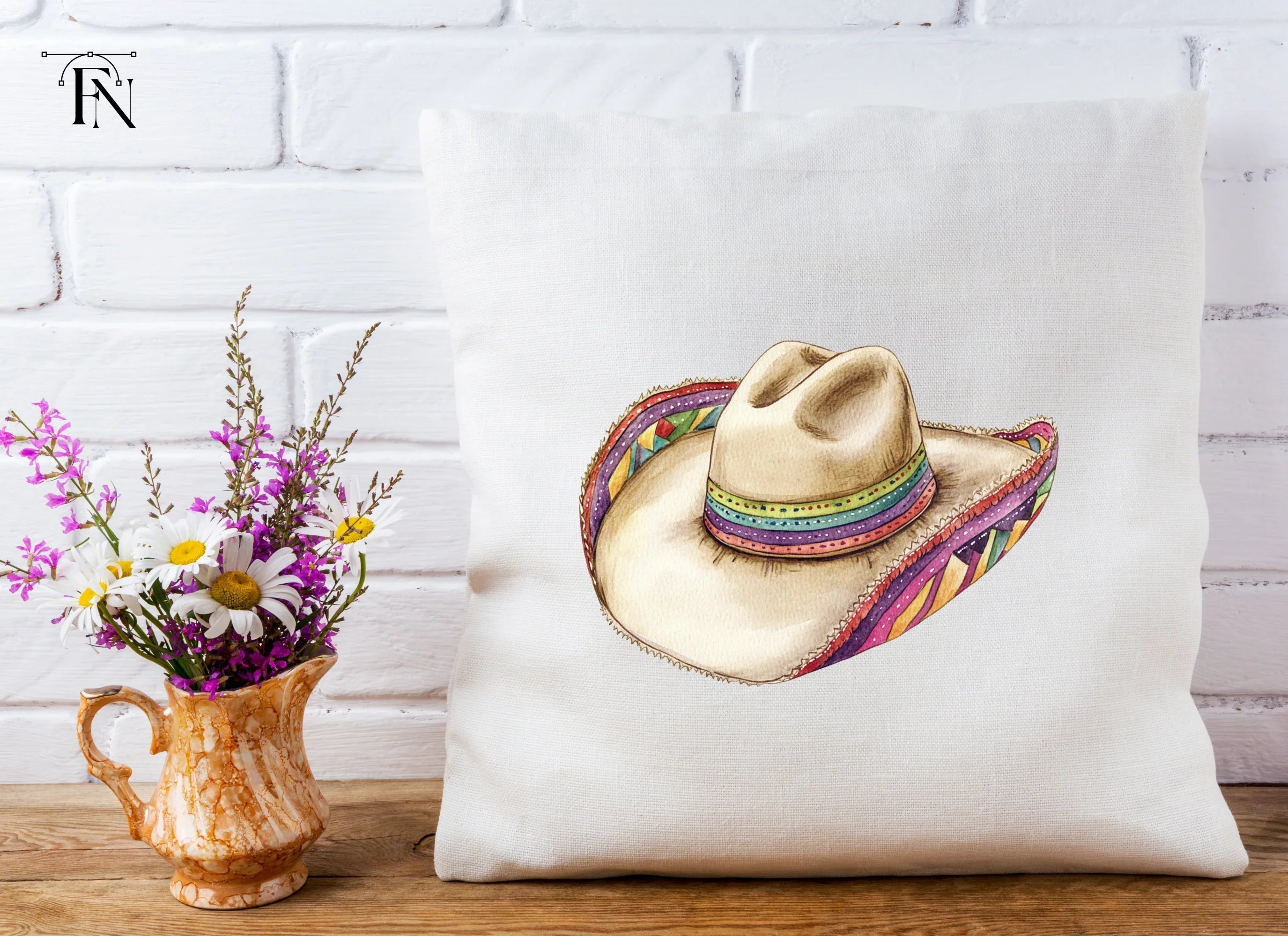 Mexican Sombrero Hat Clipart Bundle