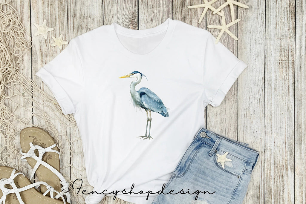 Elegant Heron Clipart Bundle