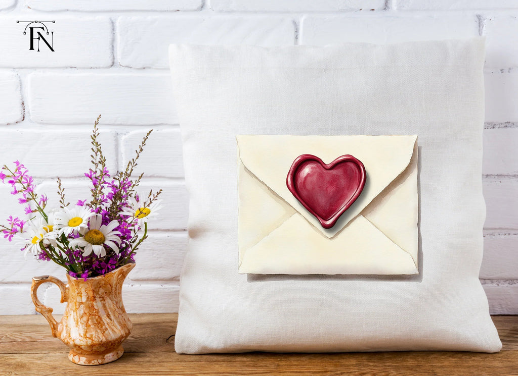 Love Letter Wax Seal Clipart Bundle