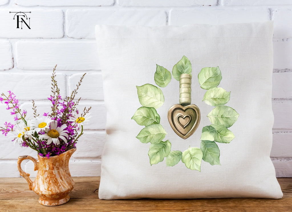 Botanical Heart Wax Seal Clipart Bundle