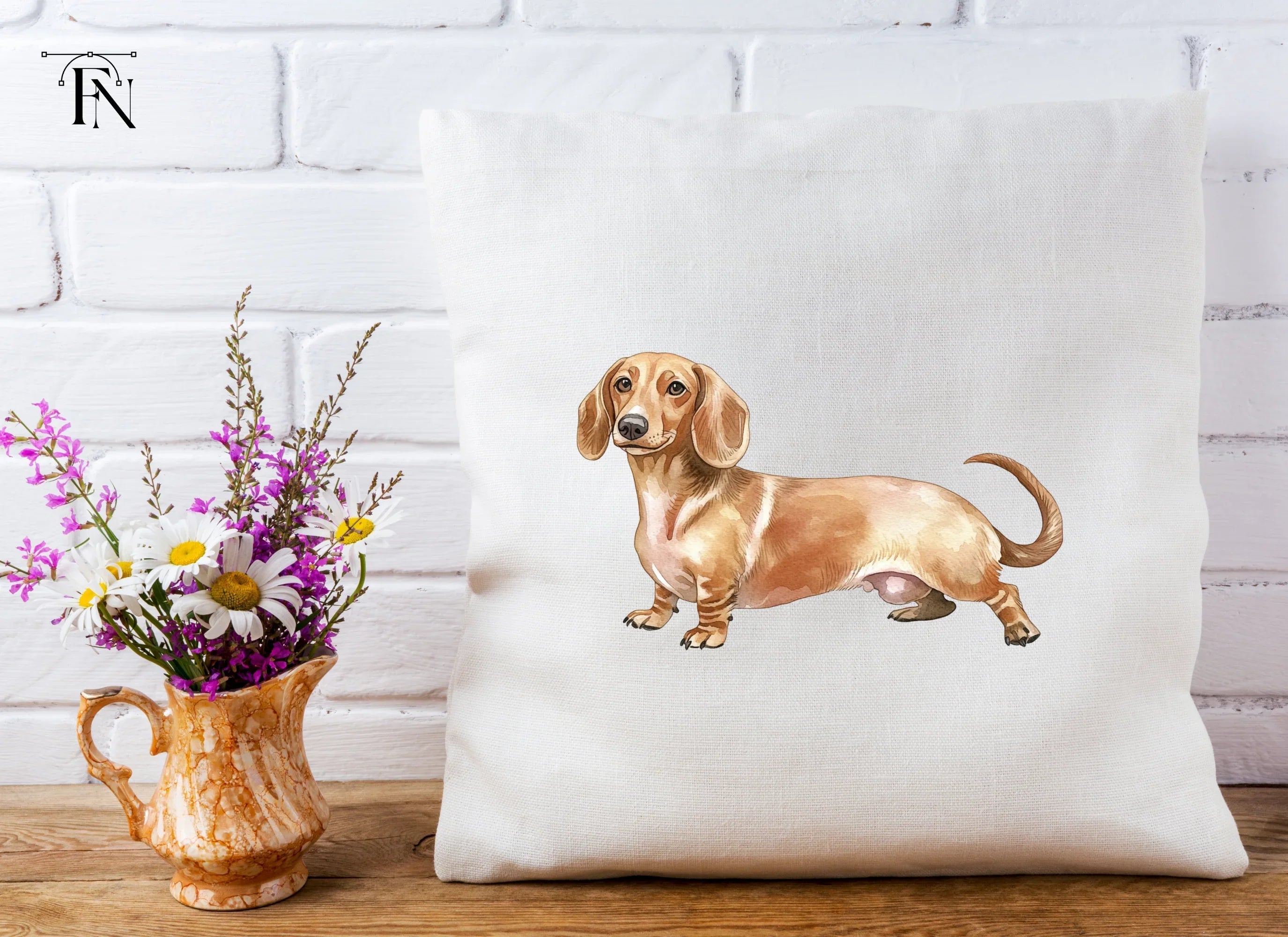Adorable Dachshund Clipart Bundle