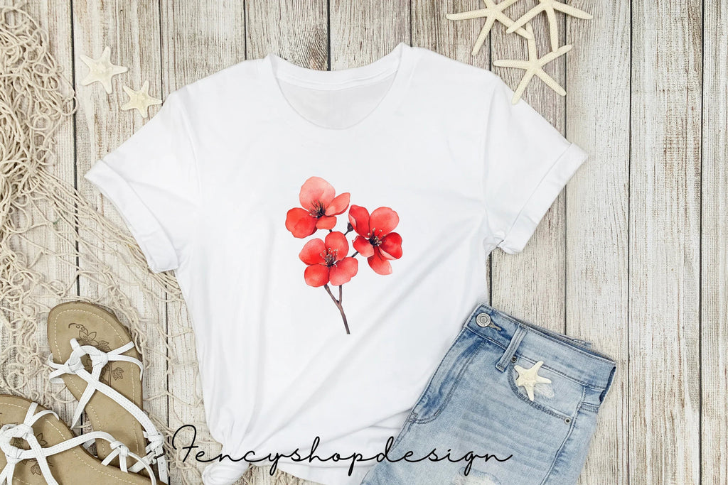 Vibrant Floral Clipart Bundle