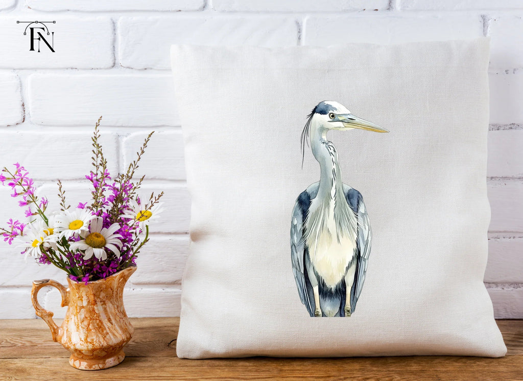 Front Facing Heron Clipart Bundle