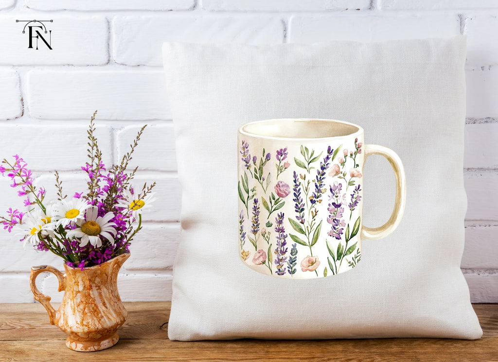 Lavender Field Clipart Bundle