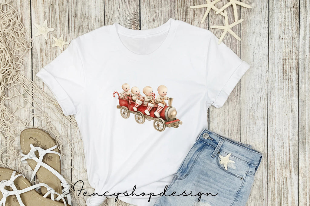 Christmas Babies Clipart Bundle