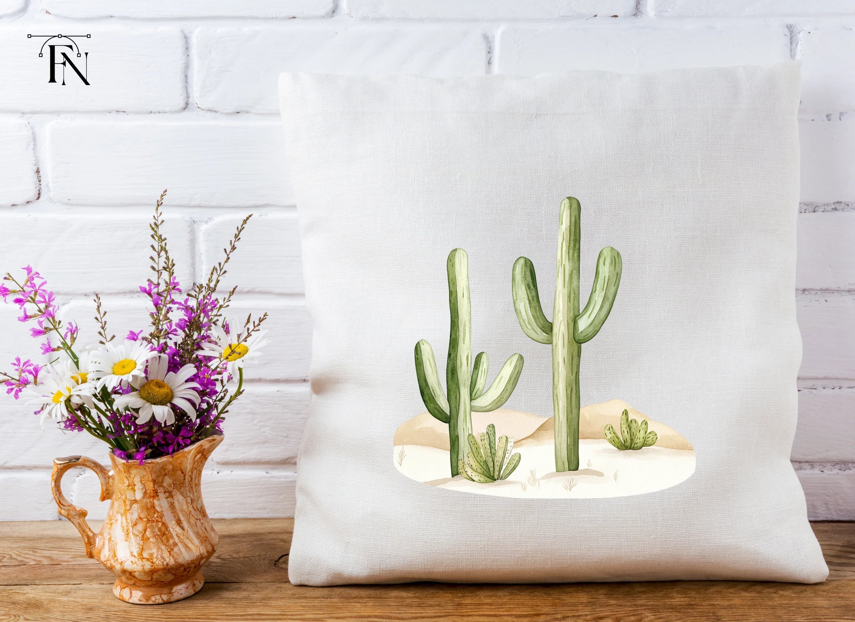 Desert Cactus Clipart Bundle