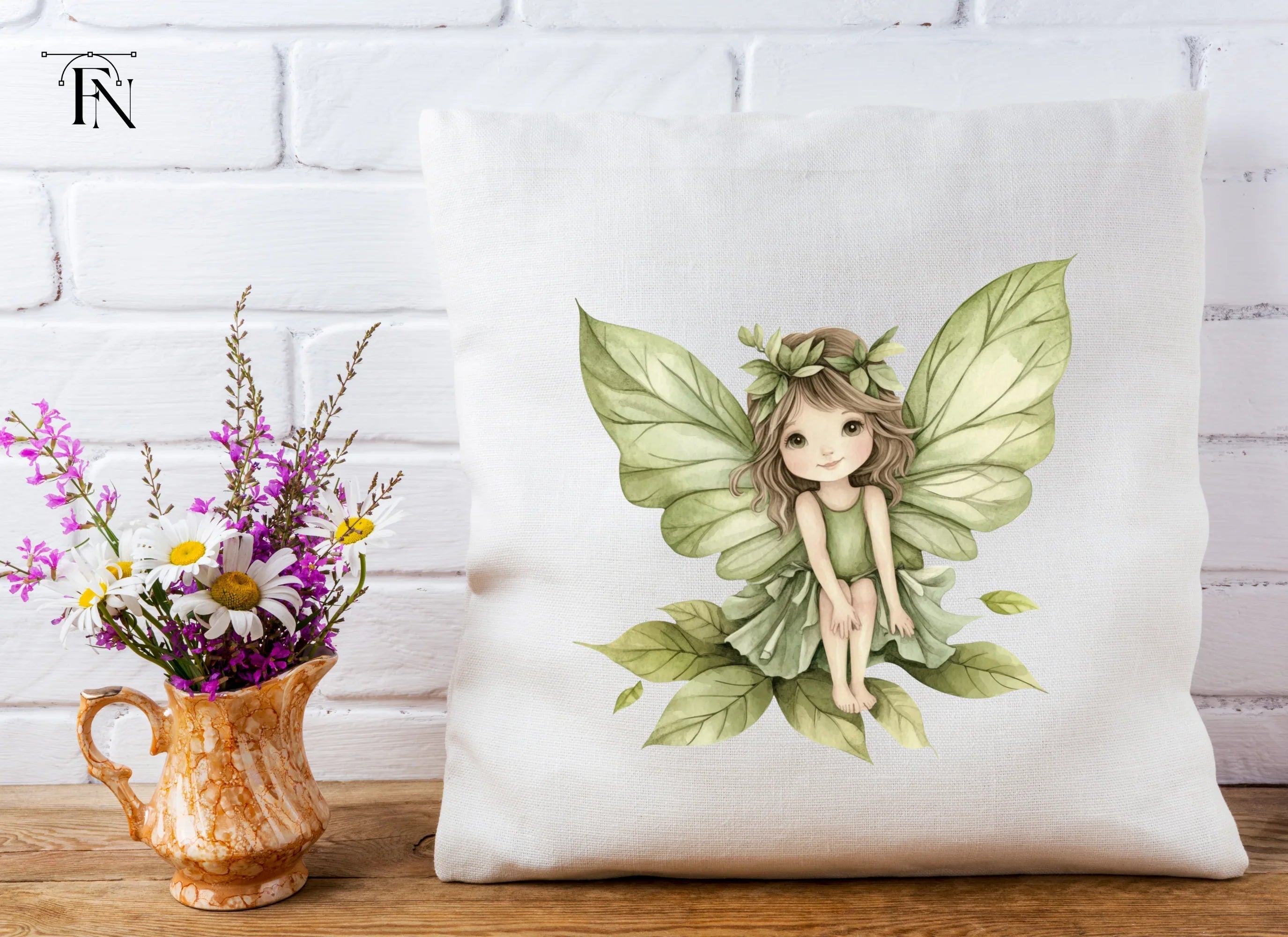 Enchanting Leaf Fairy Clipart Bundle
