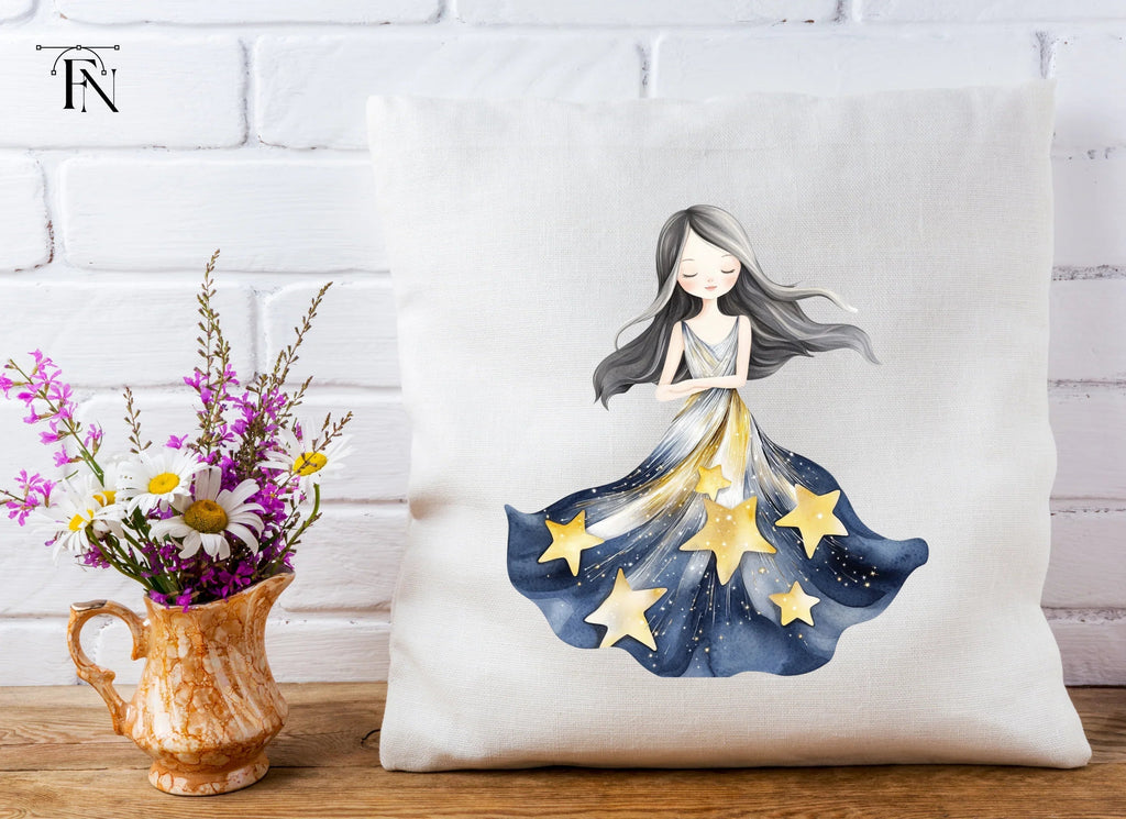Starry Night Fairies Clipart Bundle