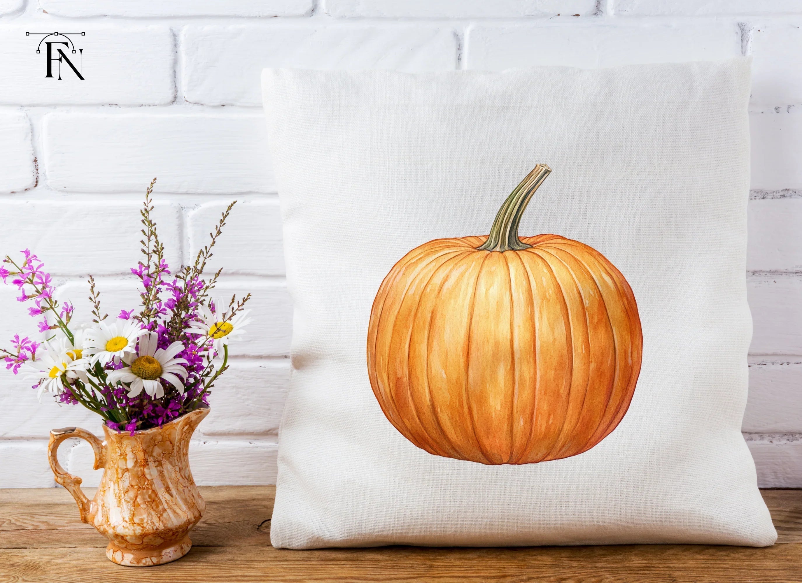 Pumpkin Fall Clipart Bundle