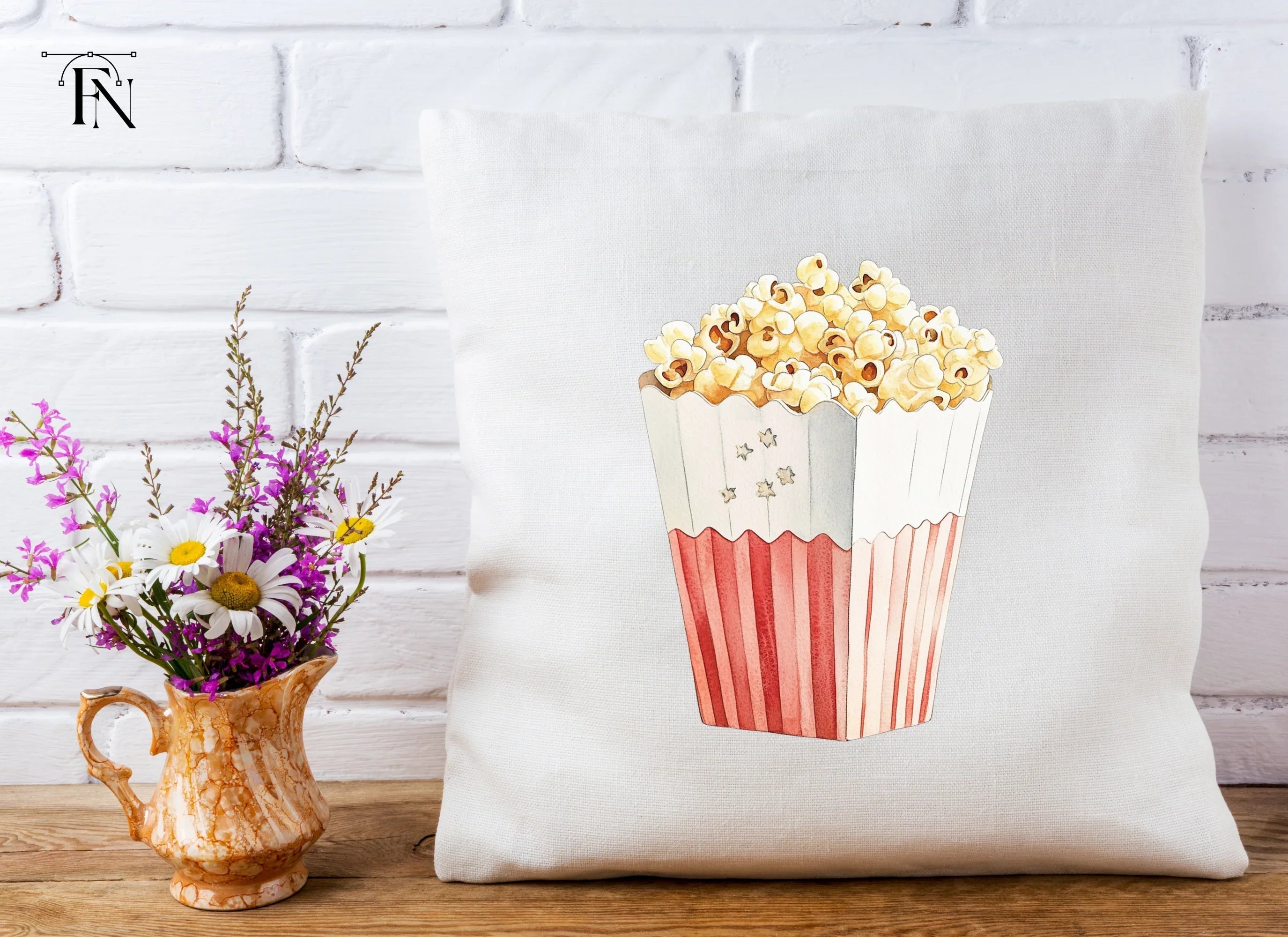 Popcorn Boxes Clipart Bundle