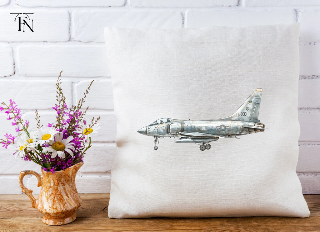 Vintage Military Jet Aircraft Clipart Bundle