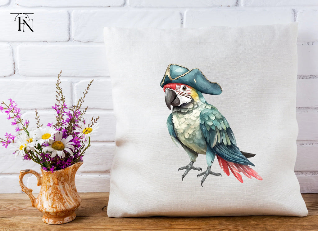 Pirate Parrot Clipart Bundle