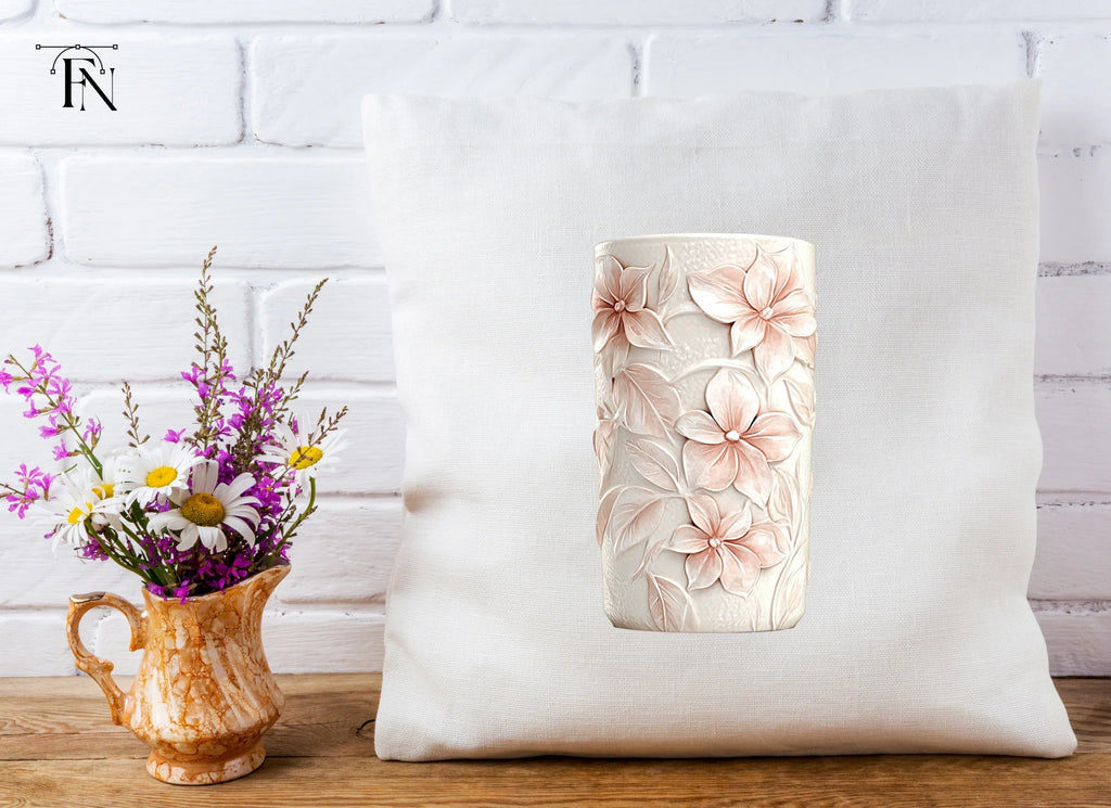 Elegant Floral Vase Clipart Bundle