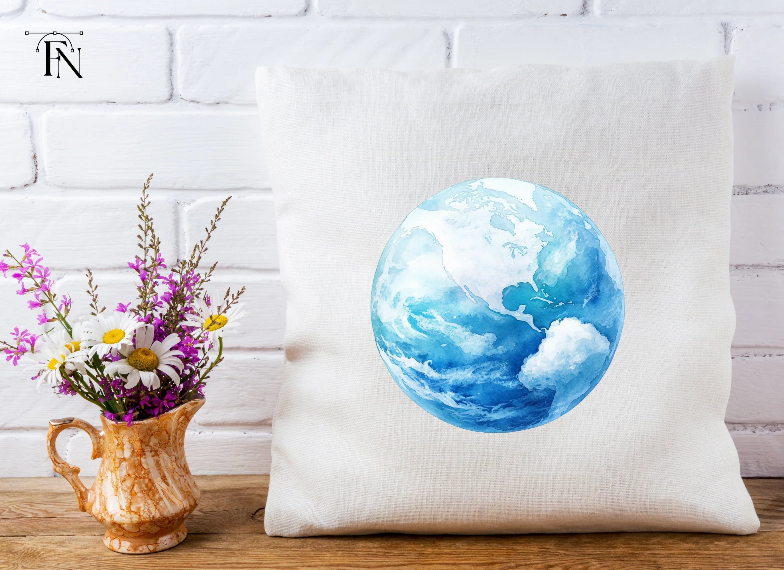 Earth Globes Clipart Bundle