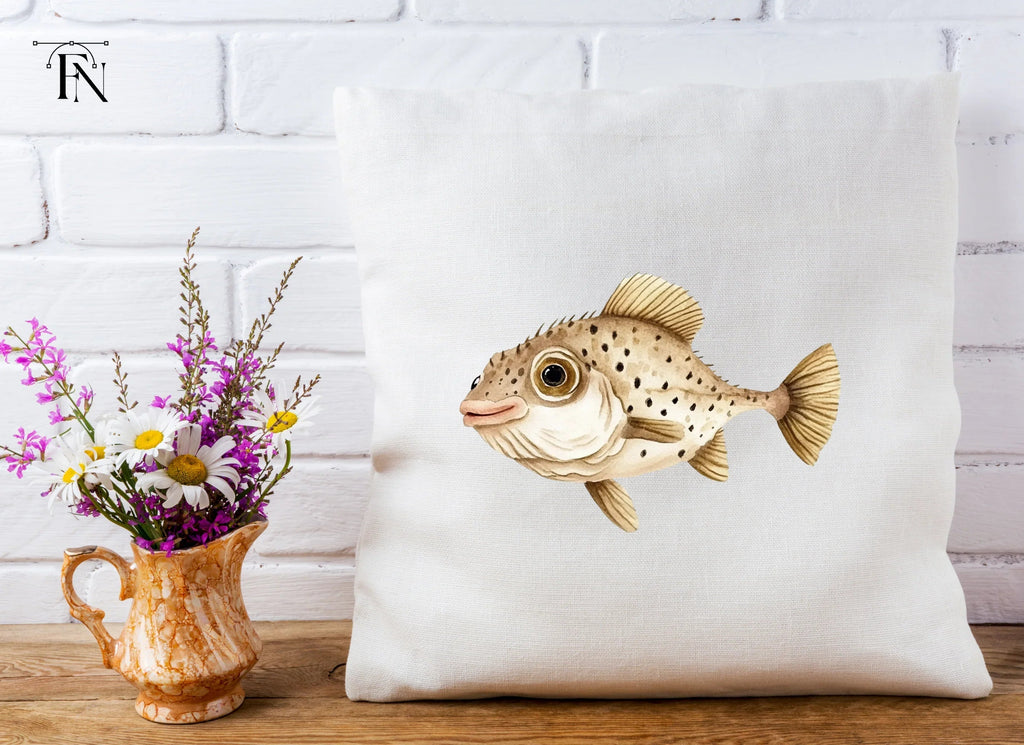Cute Spotted Fish Clipart Bundle