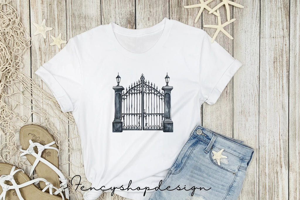 Gothic Fantasy Gates and Arches Clipart Bundle