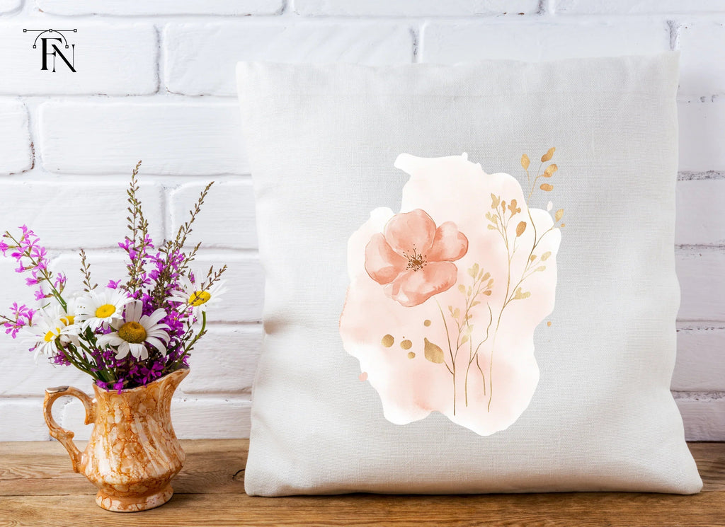 Floral Gold Clipart Bundle