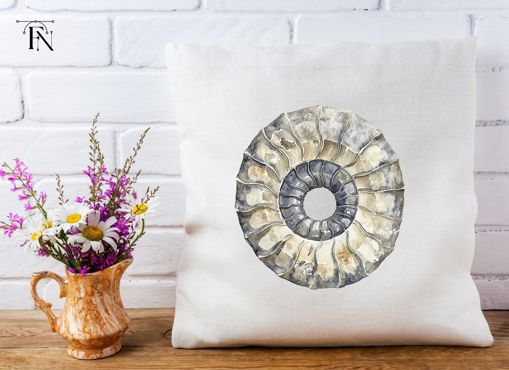 Ammonite Fossil Shells Clipart Bundle