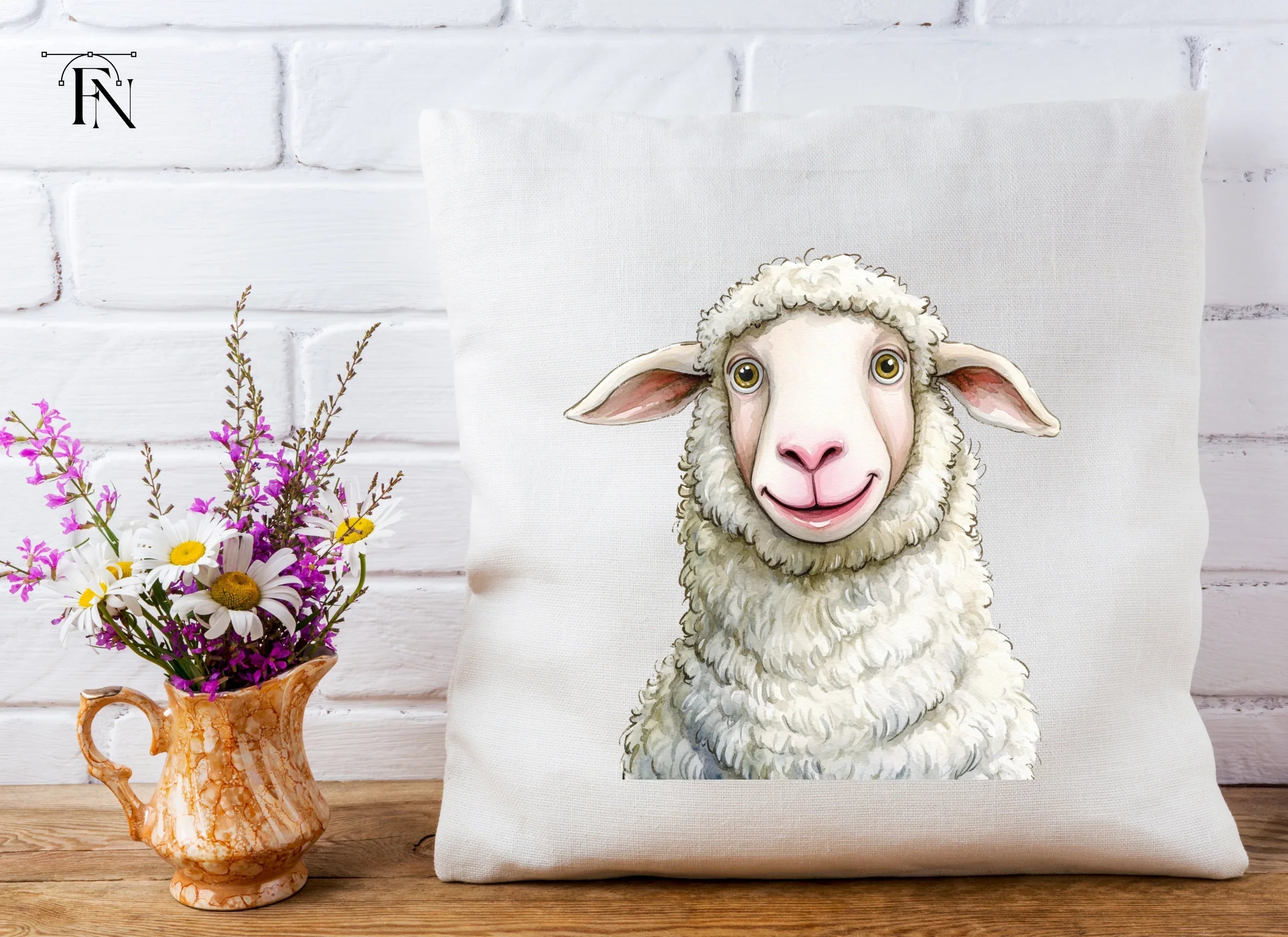 Cute Sheep Clipart Bundle