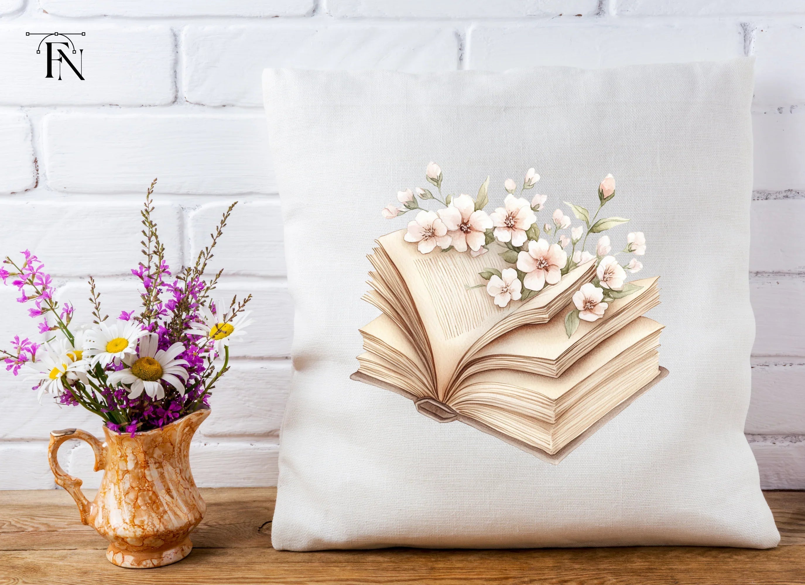 Blossom Book Clipart Bundle