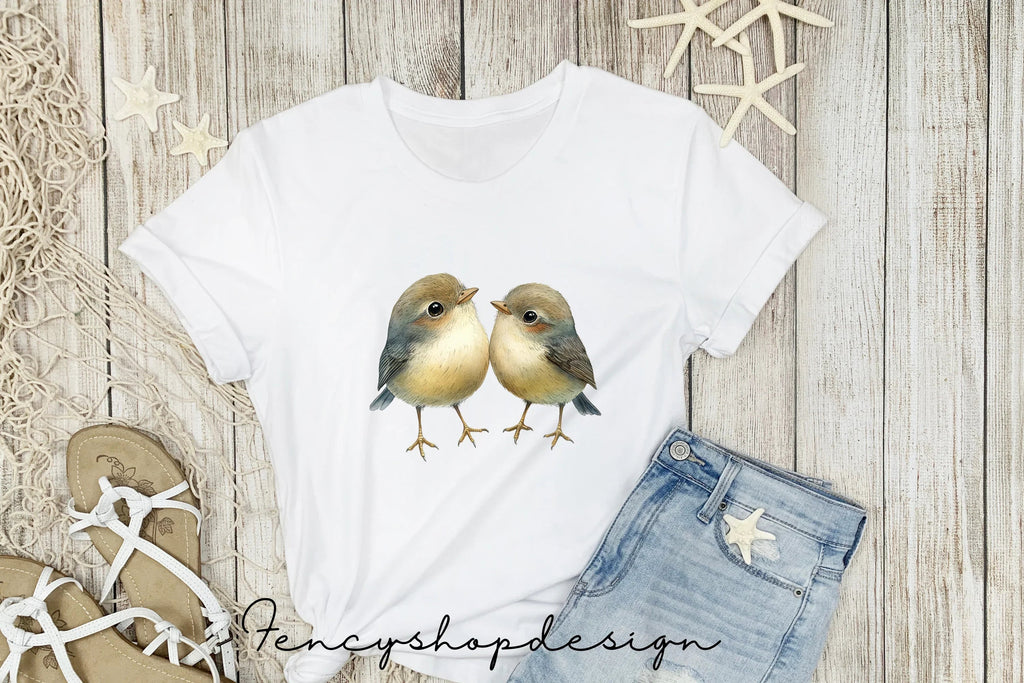 Cute Baby Bird Clipart Bundle