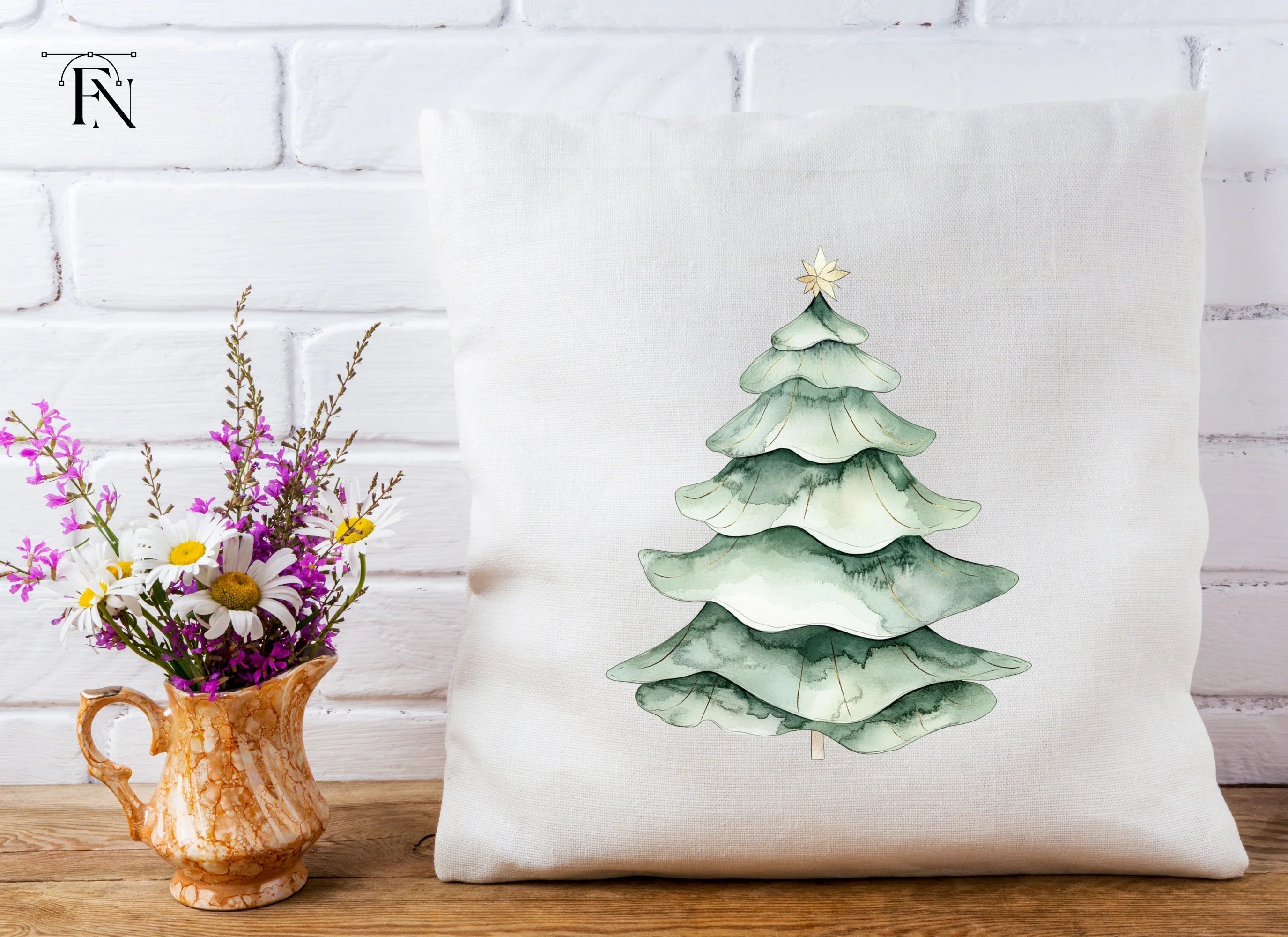 Christmas Tree Clipart Bundle