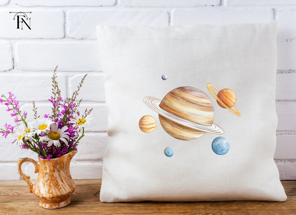 Solar System Planets Clipart Bundle