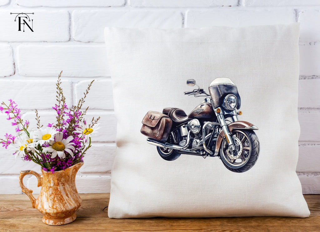 Vintage Motorcycle Clipart Bundle