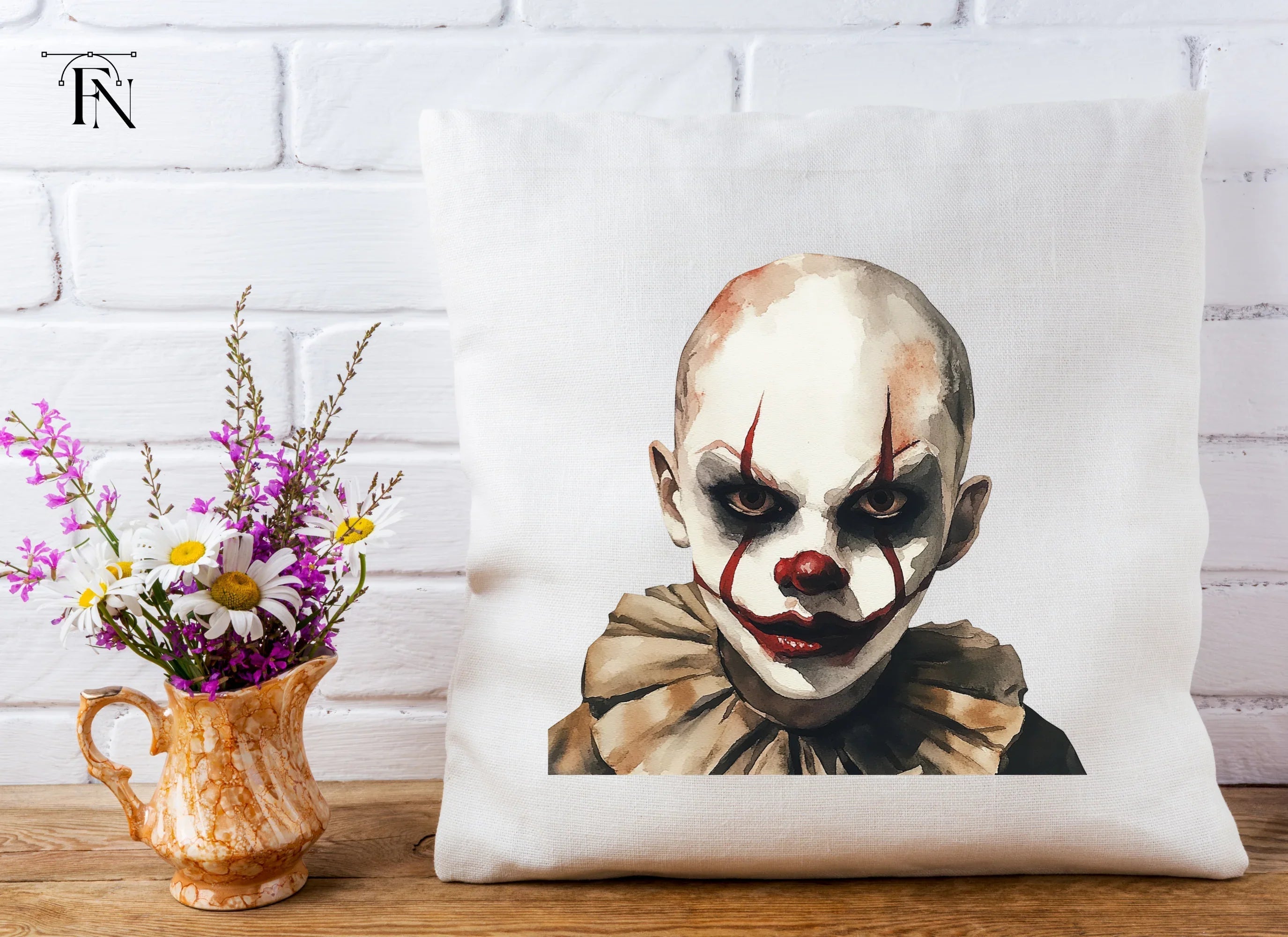 Pennywise Inspired Clown Clipart Bundle