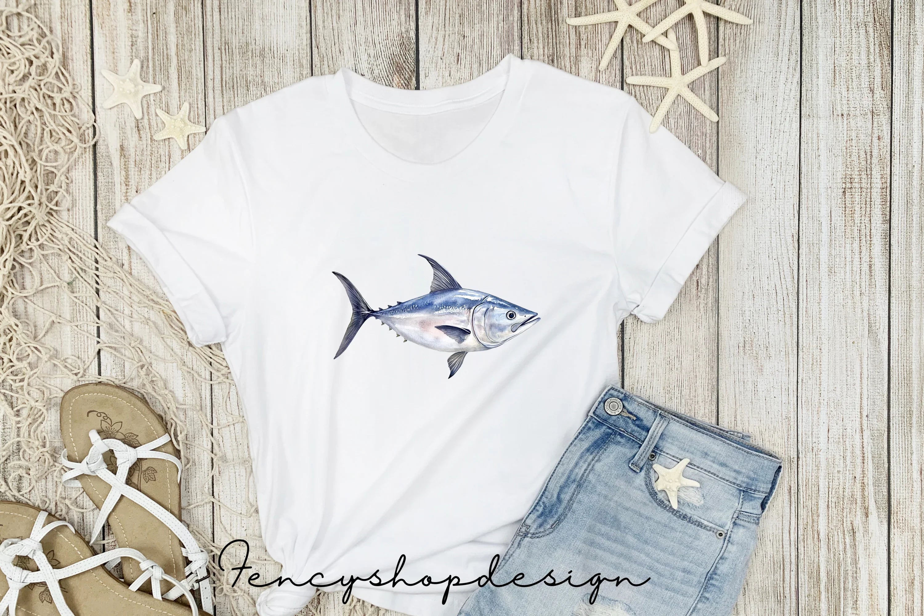 Tuna Fish Clipart Bundle