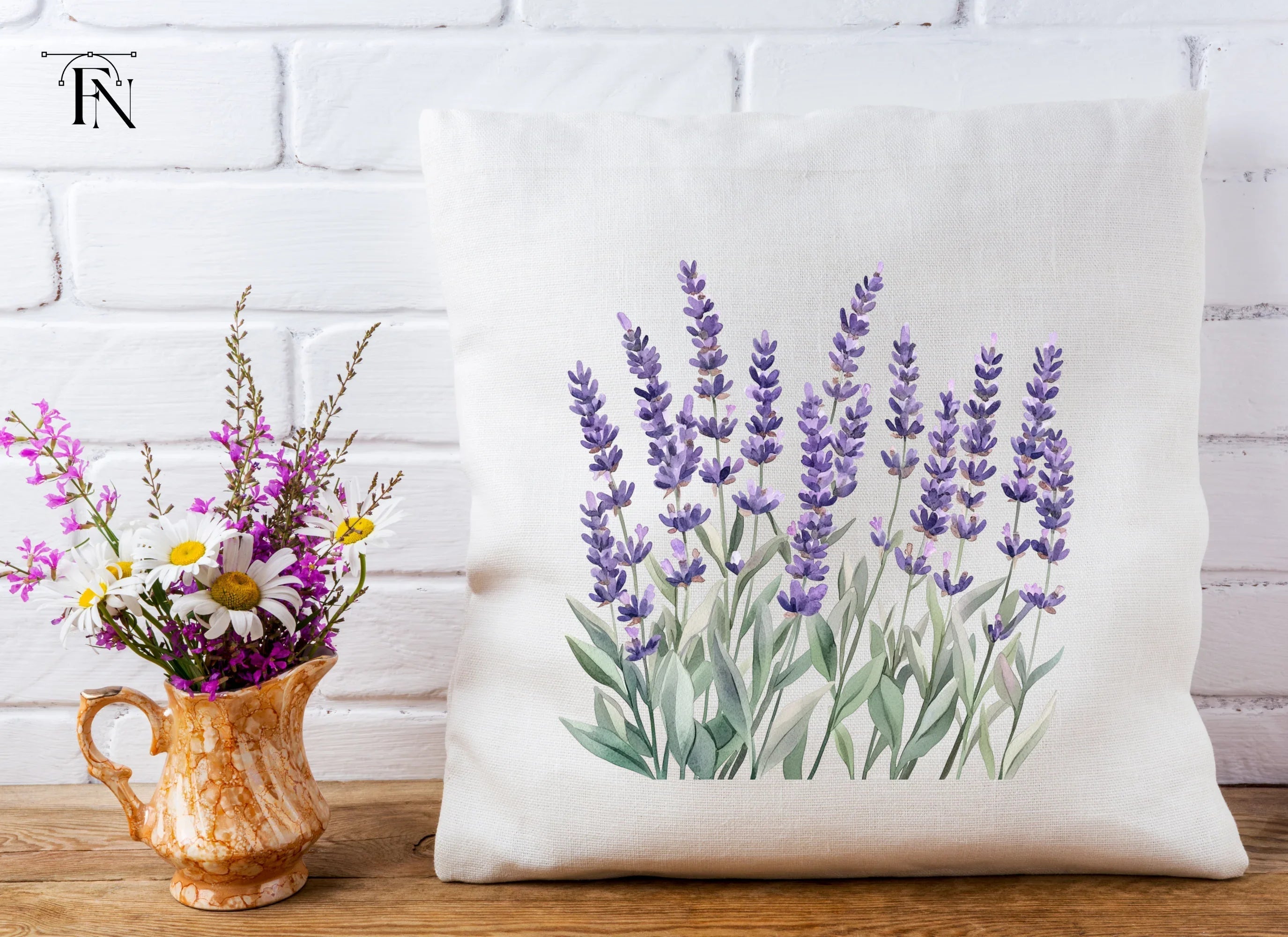 Beautiful Lavender Clipart Bundle