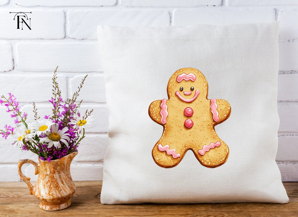 Gingerbread Men Duo Clipart Bundle