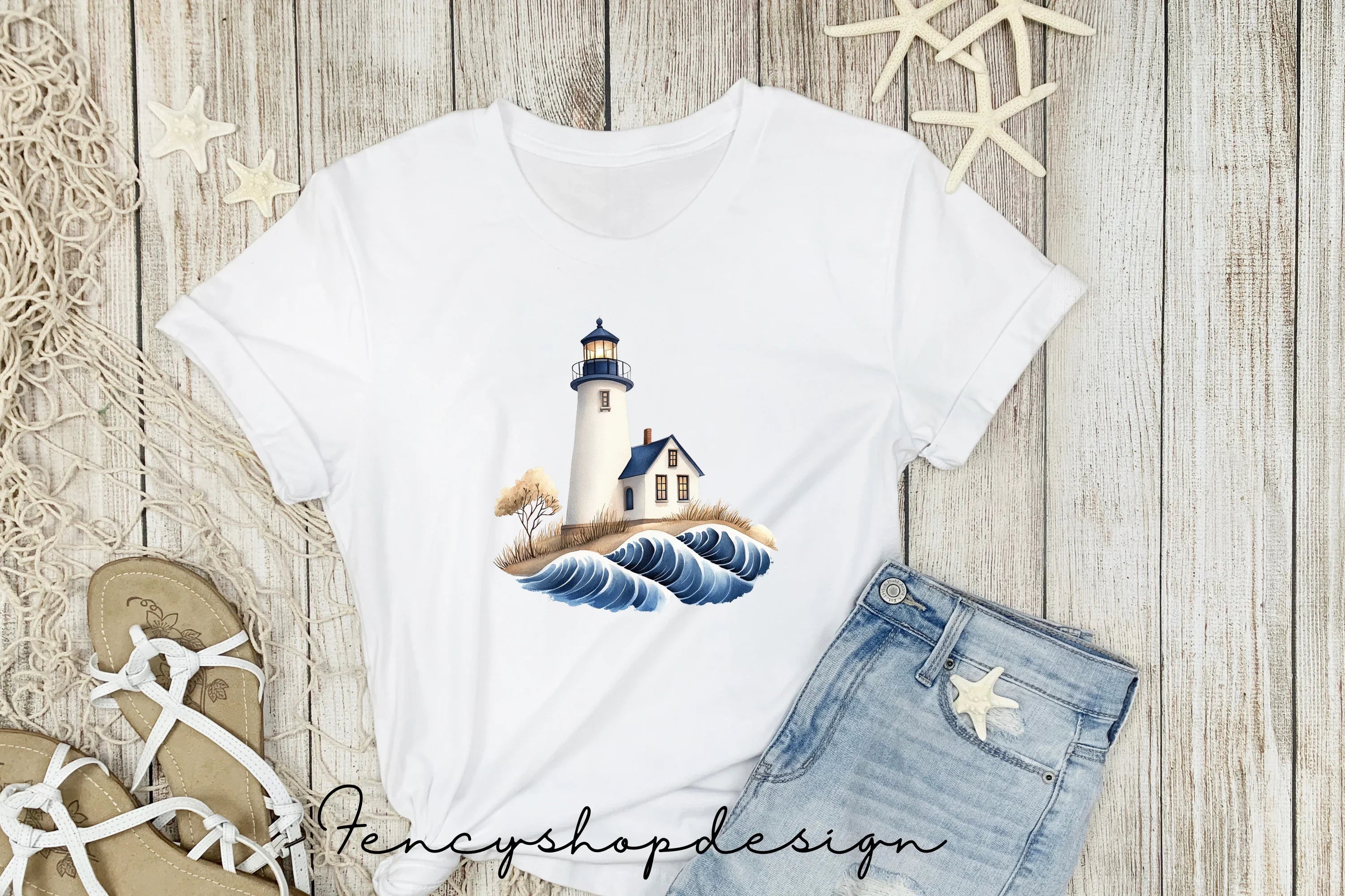 Lighthouse Clipart Bundle