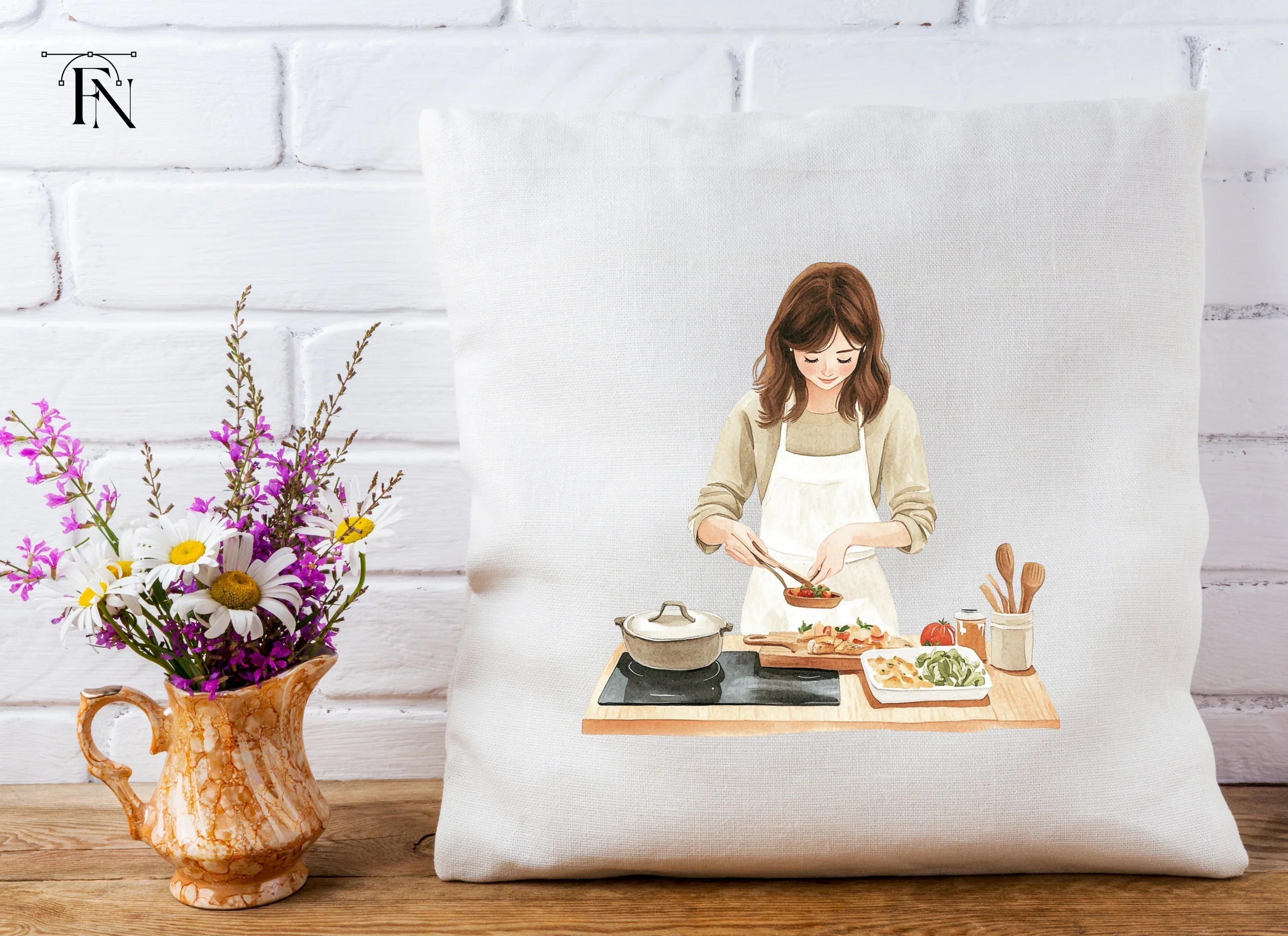 Women Cooking Clipart Bundle