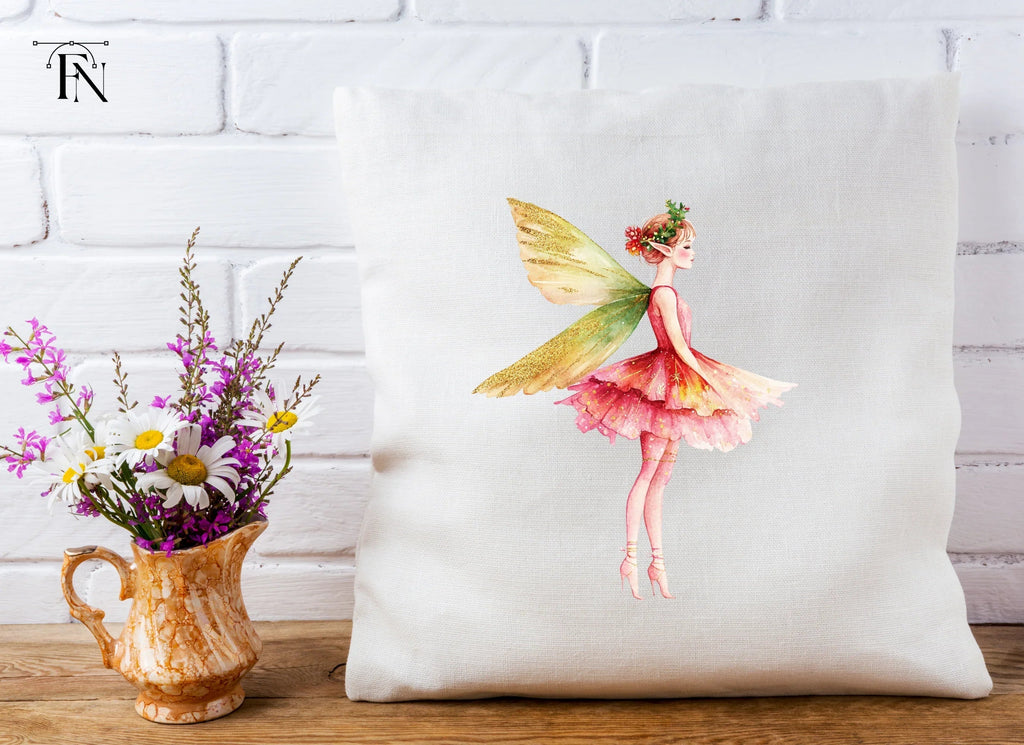 Elegant Christmas Fairy Clipart Bundle