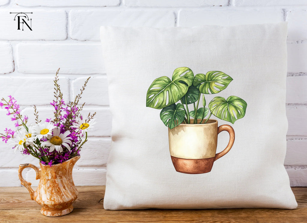 Monstera Plant Clipart Bundle