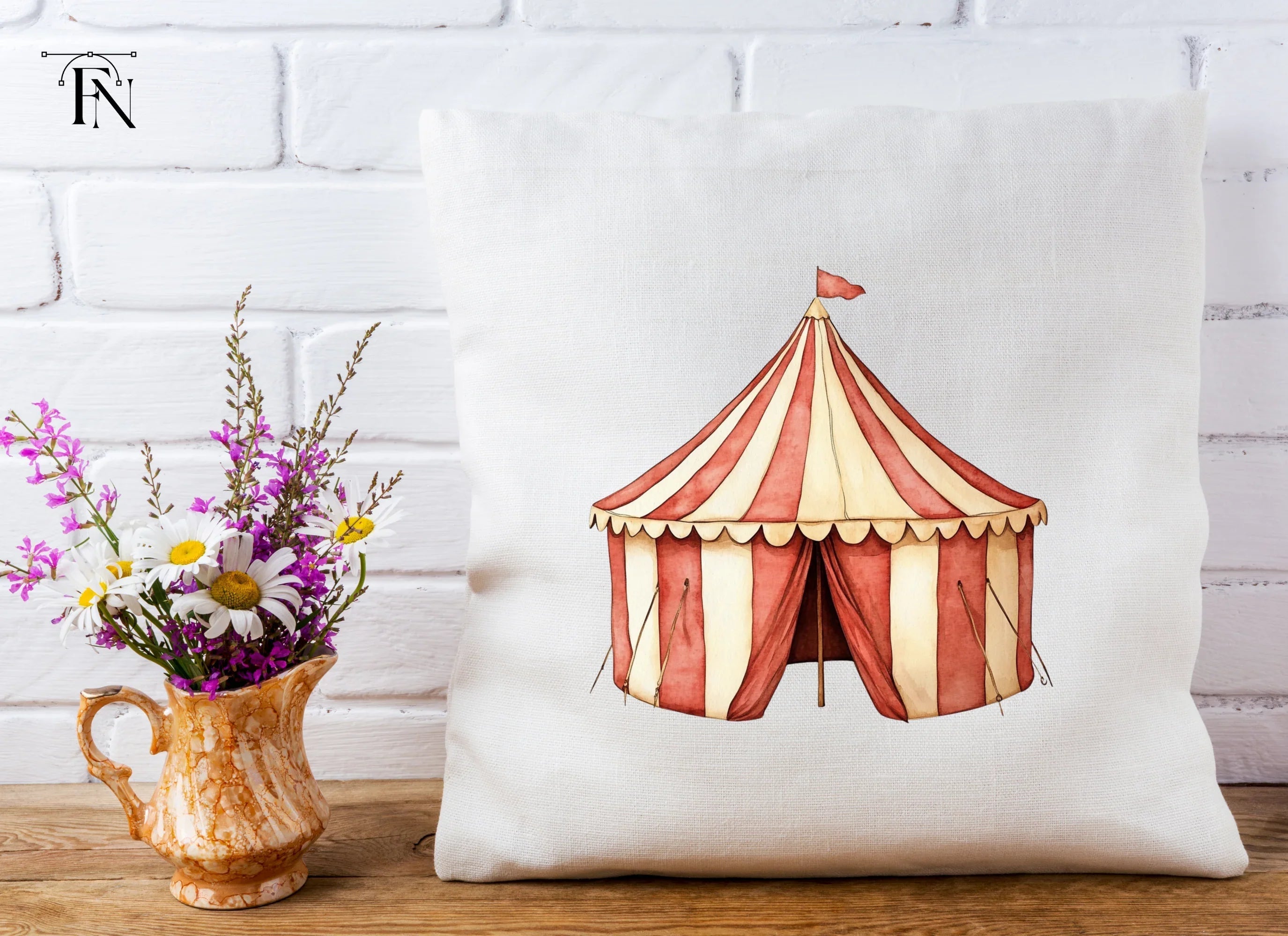 Circus Tent Clipart Bundle