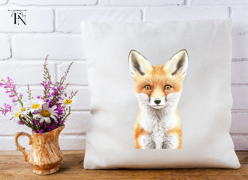 Adorable Fox Faces Clipart Bundle