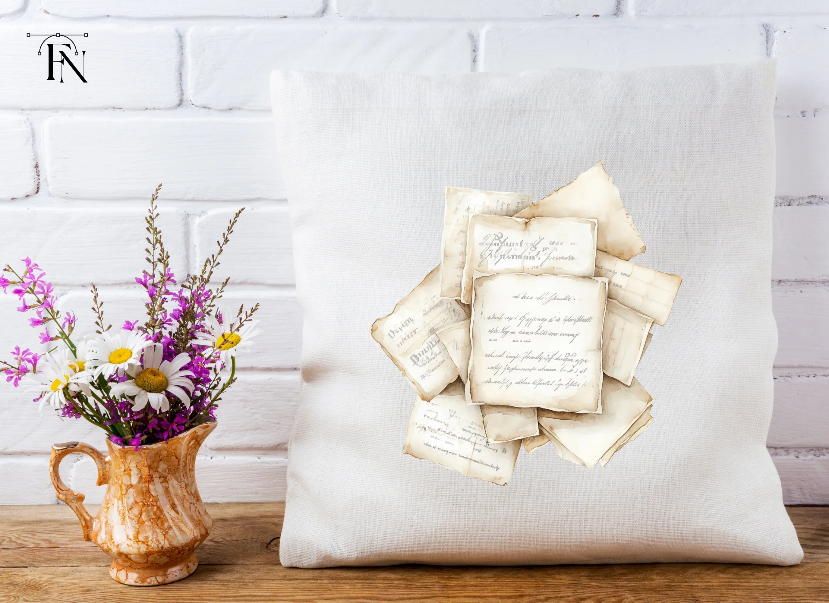 Vintage Stack Clipart Bundle