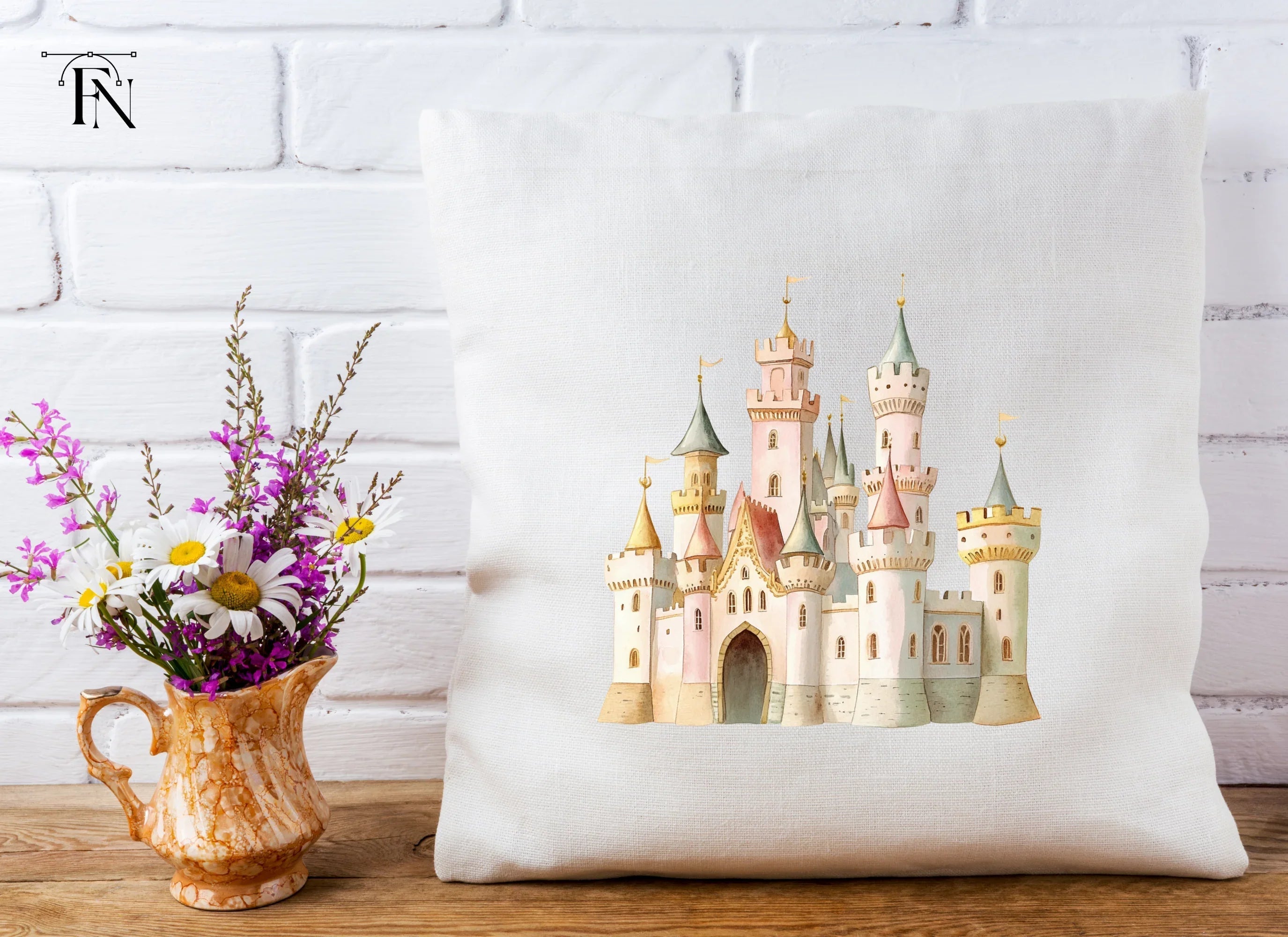 Princess Castle Clipart Bundle