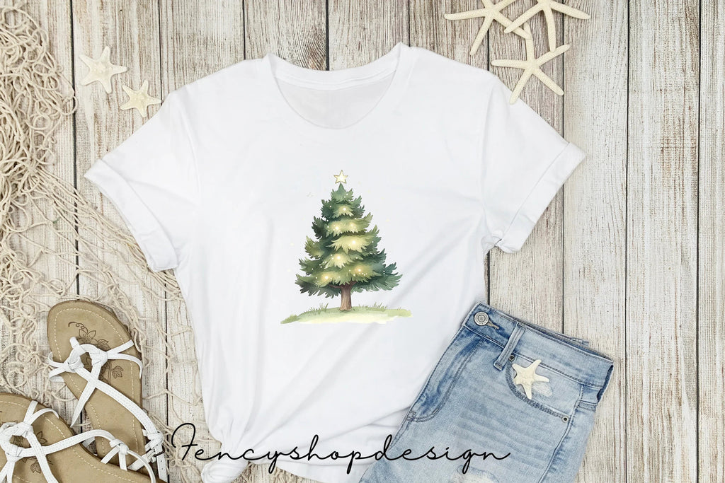 Christmas Tree Clipart Bundle