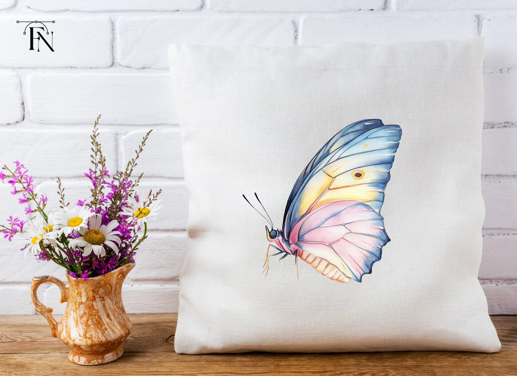 Soft Hues Butterfly Clipart Bundle