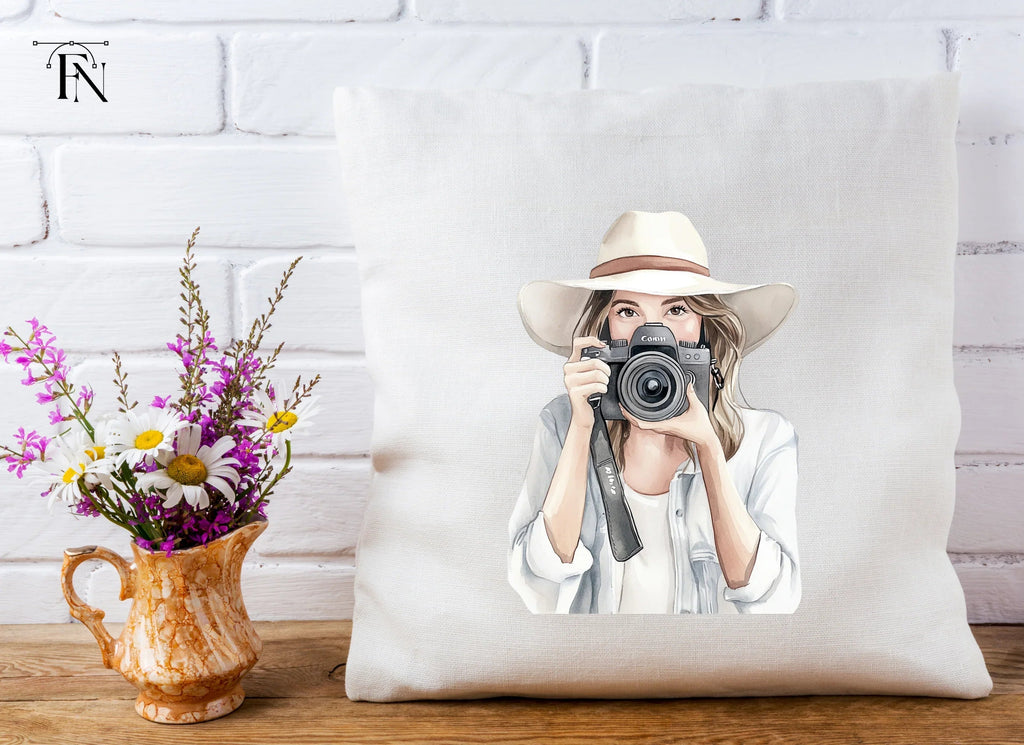 Girl Photographer Clipart Bundle