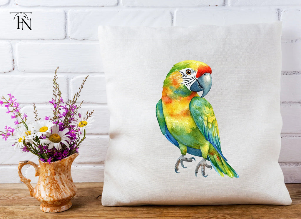 Vibrant Parrot Clipart Bundle