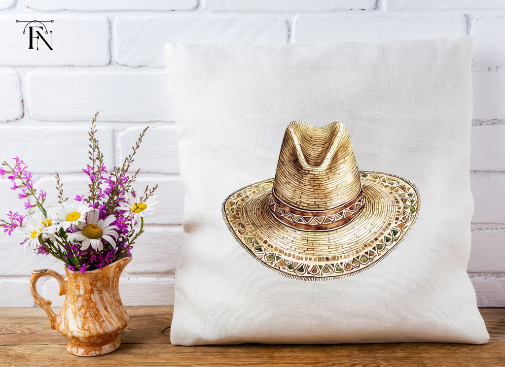 Rustic Sombrero Hat Clipart Bundle